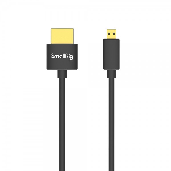 SmallRig Ultra Slim 4K HDMI Cable (D to A) 35cm 30...